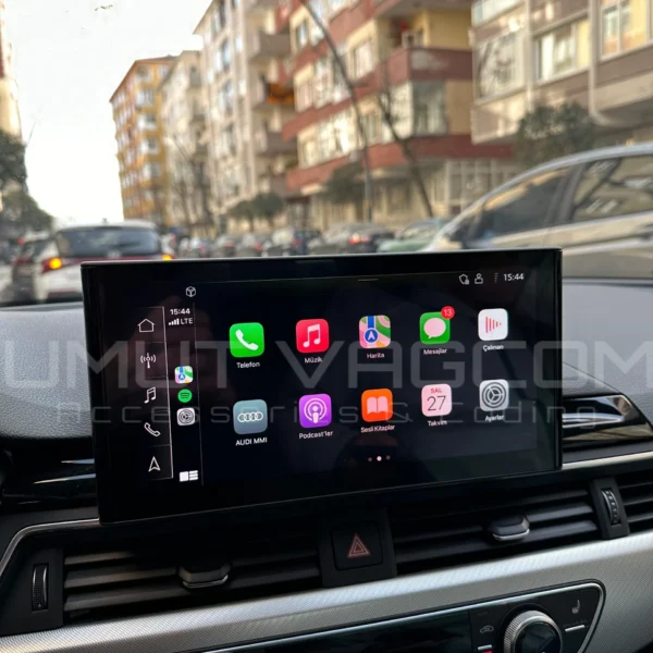 Audi A4 B9.5 (2021-2023) Kablosuz CarPlay Aktivasyonu