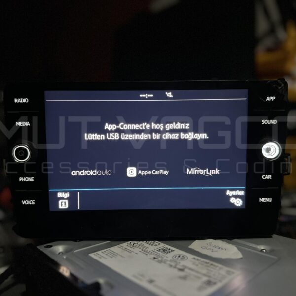 VW Passat B8 AppConnect Açma | CarPlay & Android Auto Aktivasyonu