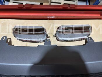 Audi A6 4G 2012-2015 Makyajlı Dizayn Difüzör + Egzoz Ucu - Görsel 3