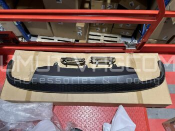 Audi A6 4G 2012-2015 Makyajlı Dizayn Difüzör + Egzoz Ucu - Görsel 4