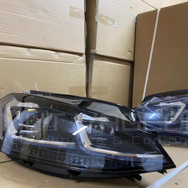 Golf 7 J LED Far Seti Krom 2013-2017 | Kayar Sinyalli